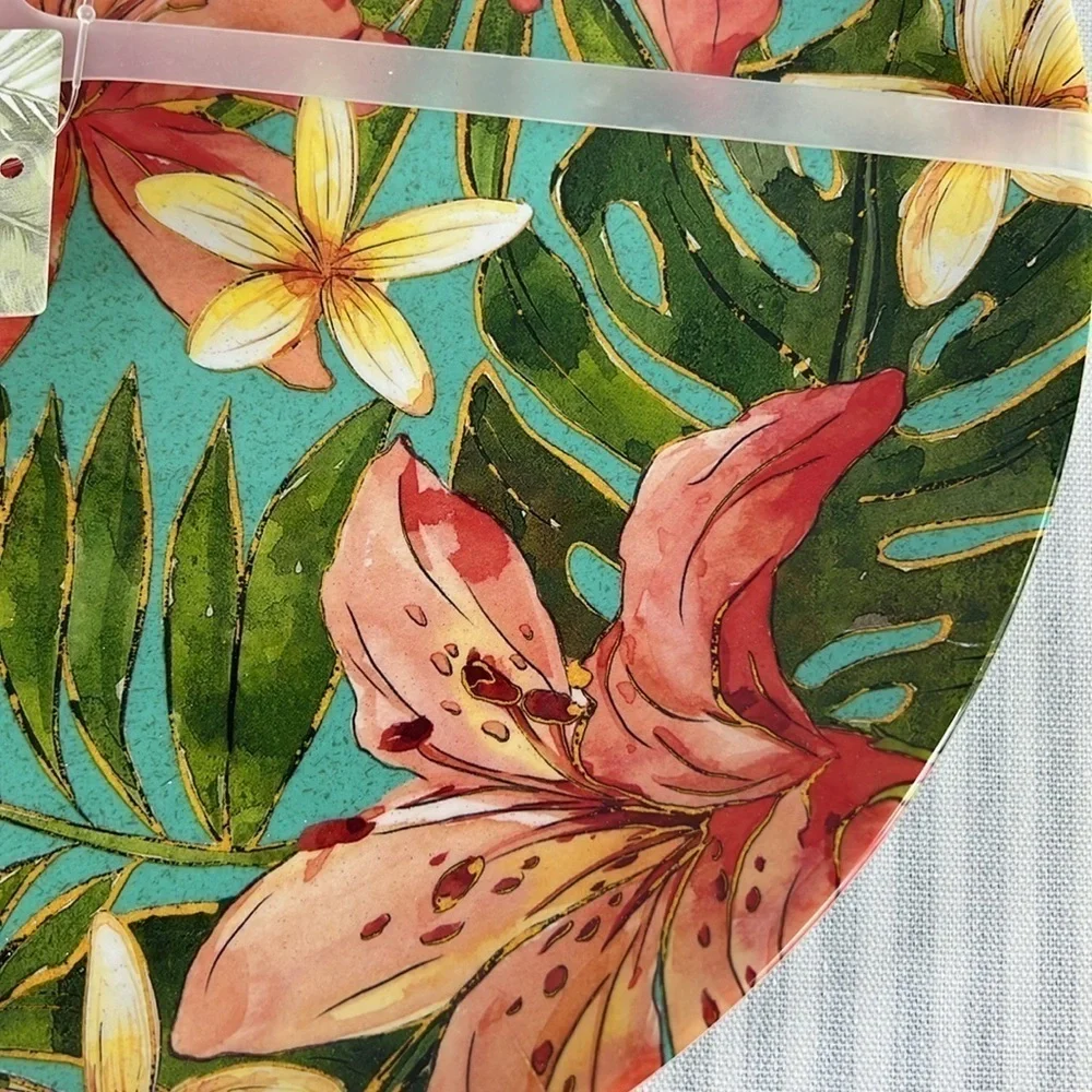 Tommy Bahama Melamine Salad Plates 8